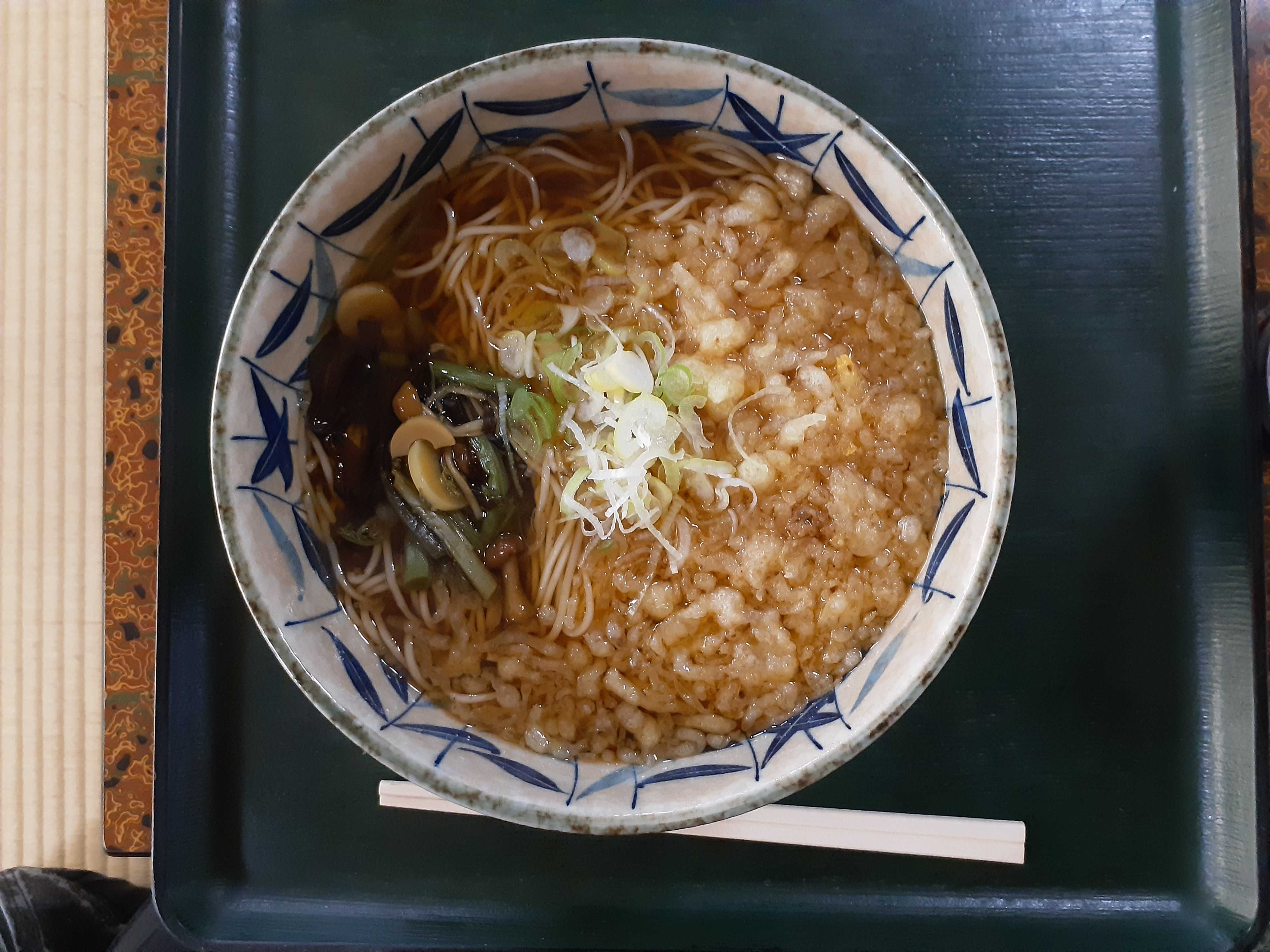 箱根の湯で年越しそば