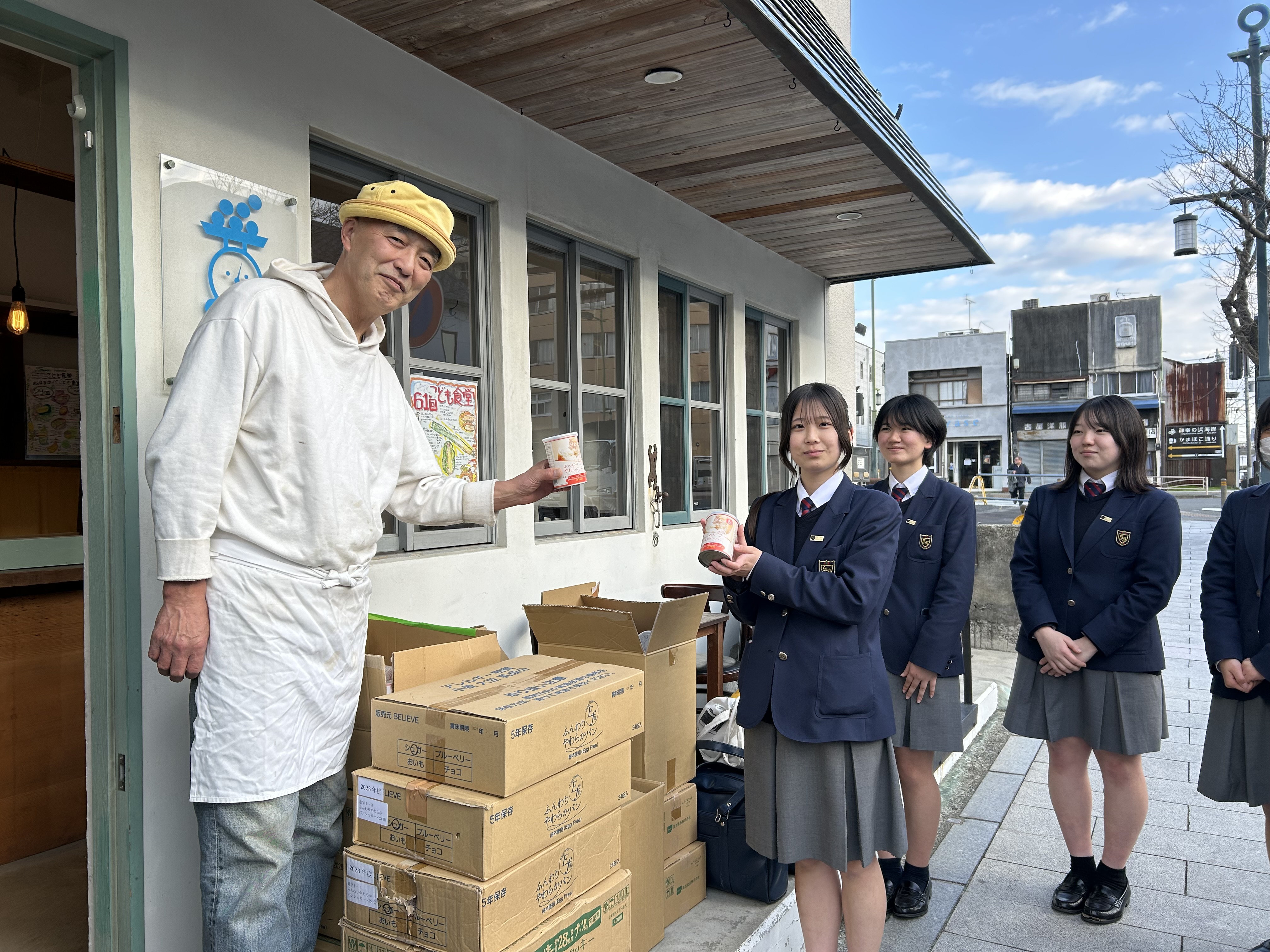 こども食堂への寄付リレー